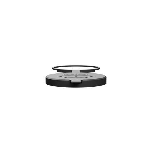 Wiper Washer Reservoir Cap Black TPU – Front View